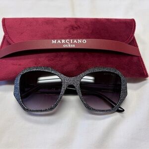 Marciano Glitter Gray Sunglasses